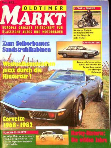 Deckblatt Oldtimer Markt (04/1993)